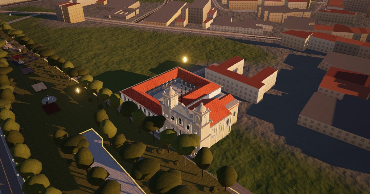 Congregados Basilica: 3D view
