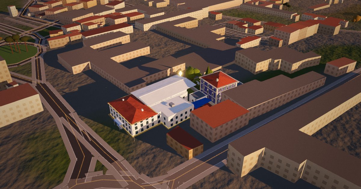 Leonardo da Vinci School: 3D view