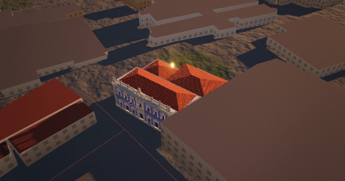 Raio Palace: 3D view