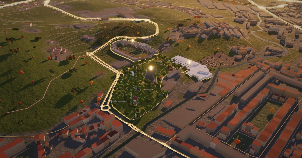 Parque da Ponte: 3D view