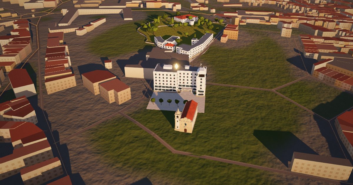 Portuguese Catholic University – Braga Campus: 3D view